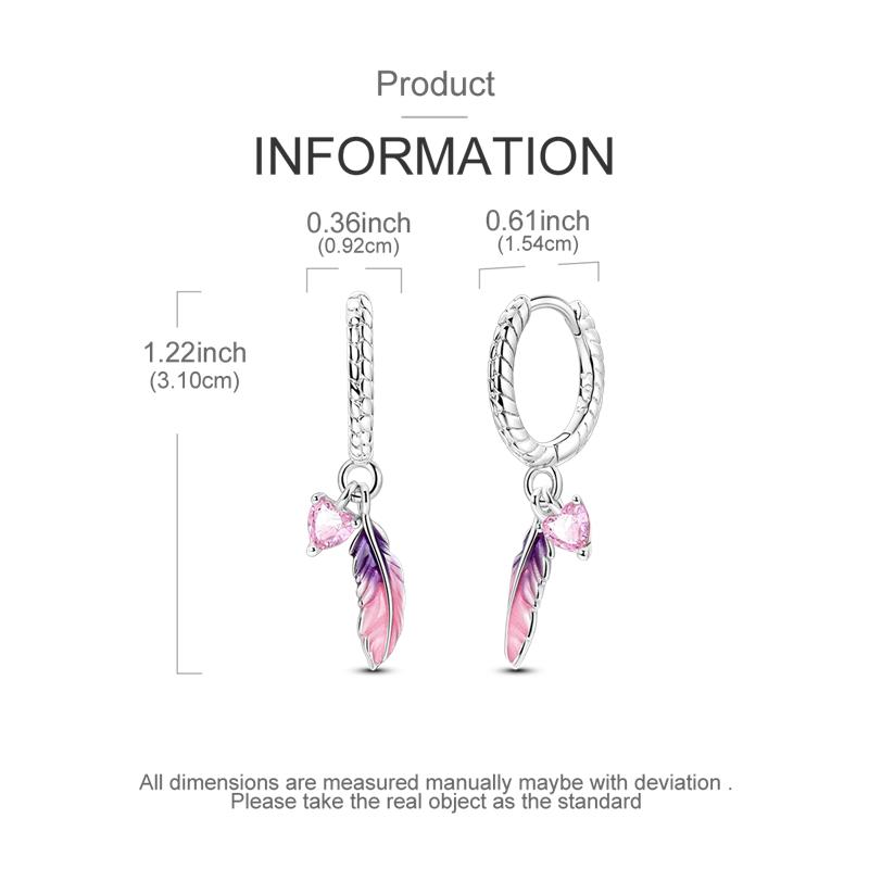 Original 925 Sterling copper Tassel Earrings Women 2025 Zircon Ear Studs Sparkling Pave Hoop Earring Anniversary Zircon Gift