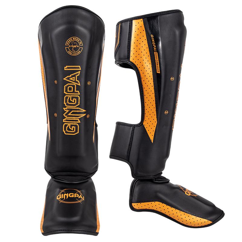 MMA Boksen Scheenbeschermers Enkelondersteuning Volwassenen Mannen Vrouwen Kickboksen Uitrusting Karate Beschermers Sanda Muay Thai Legging Wreefbeschermer