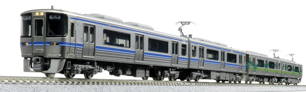 KATO N Gauge Aichi Loop Railway 2000 Series Blue Stripe Model Train 2-Car Set, 10-2154