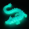 3D Printed Articulated Dragon Dragon Flexible Realistic Made Ornament Toy Model Home Office Decoration Decor Gifts