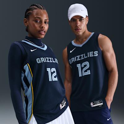Nike Nba Memphis Grizzlies Ja Morant Icon Edition Dri FIT Swingman Jer 2XL
