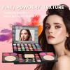 Full Face Palette Makeup Kit Eyeshadow Palette, Lip Gloss, Blush, Duo Powder, with Brushes and Mirror | Travel Friendly Professional Cosmetic Set
