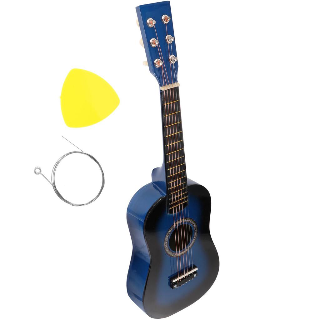 Chitarra per Principianti 23 Pollici Piccola Chitarra Legno Classico Strumento Musicale Giocattolo Per Bambini/Ragazze/Ragazzi/Principianti Chitarra a 6 Corde