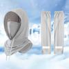 Sunscreen Face Guard Arm Sleeves Set Cooling Elasticity UV Protection Summer Outdoor Activities Face Guard Arm Cover Set