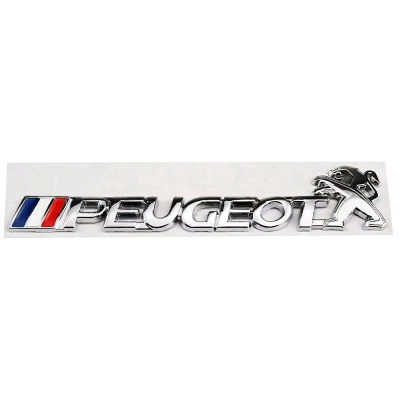Car Emblem Sticker Accessories for Peugeot 108 206 207 208 301 M307 308 406 407 408 508 607 2008 3008 4008 5008 GT RCZ Rifter