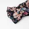 Autumn Women Blouse Floral Half High Neck Sleeve Lantern Tops Temperament Commuter Fashion