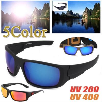 Brand New Outdoor Sports Sunglasses Square UV 400 Protection Herren Sonnenbrille Metall Oval Schwarz Grün UV 400