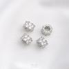 14K Gold-Plated Zircon Spacer Beads for DIY Jewelry