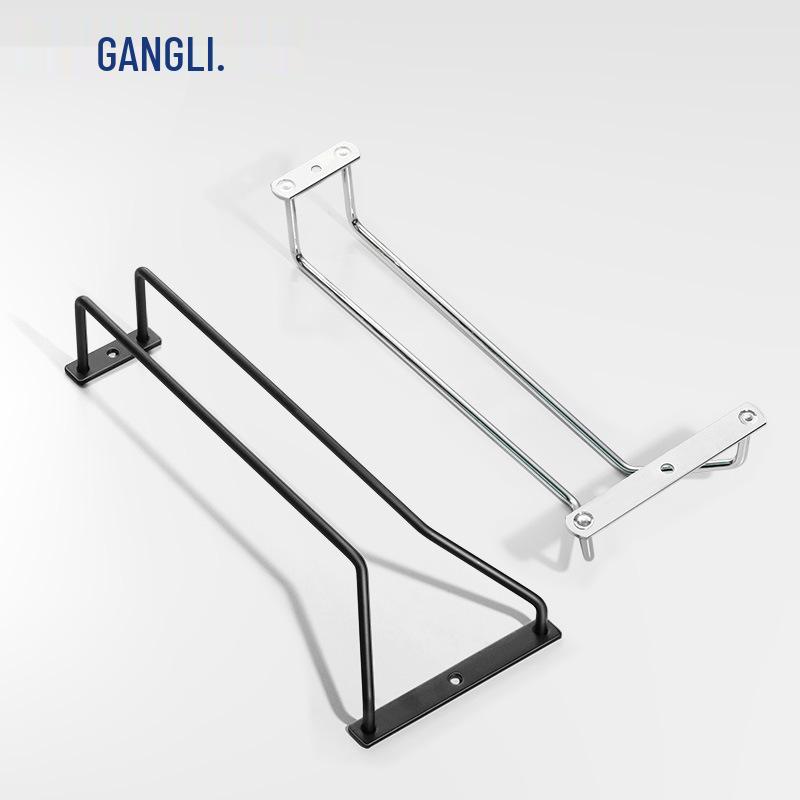 High-Stemmed 304 Stainless Steel Wine Glass Storage Rack for Red Wine Glasses