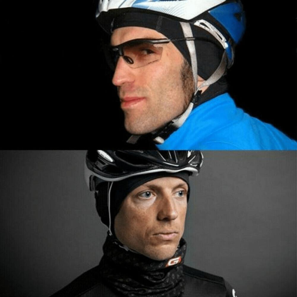 1pc Cooling Dome Skull Cap: Sweat-Wicking Helmet Liner for Motorcycle and Bicycle Rimless Caps, Polyester Knit Fabric, Breathabl