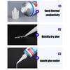 100ML Thermal Glue Thermal Conductive Silicone Silicone Paste for Microwave Device Printer Structure Automotive Chip Bonding