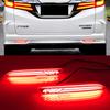 Car LED Rear Bumper Lamp Brake Light Reflector For Honda JAZZ Fit 10-13 CRZ CRV Acura TSX Odyssey 15-23 Taillight turn signal