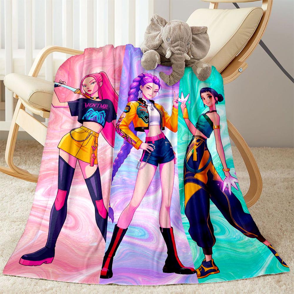 Galactic Glamour Squad Blanket Soft Warm Cozy Perfect for Sofa Couch Livingroom for All Occasions Modern Best Holiday Gift for Friends Family