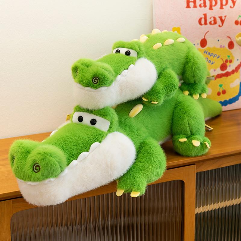 Cute Crocodile Plush Toy Pillow For Kids Sleep Decor Gift For Boys And Girls