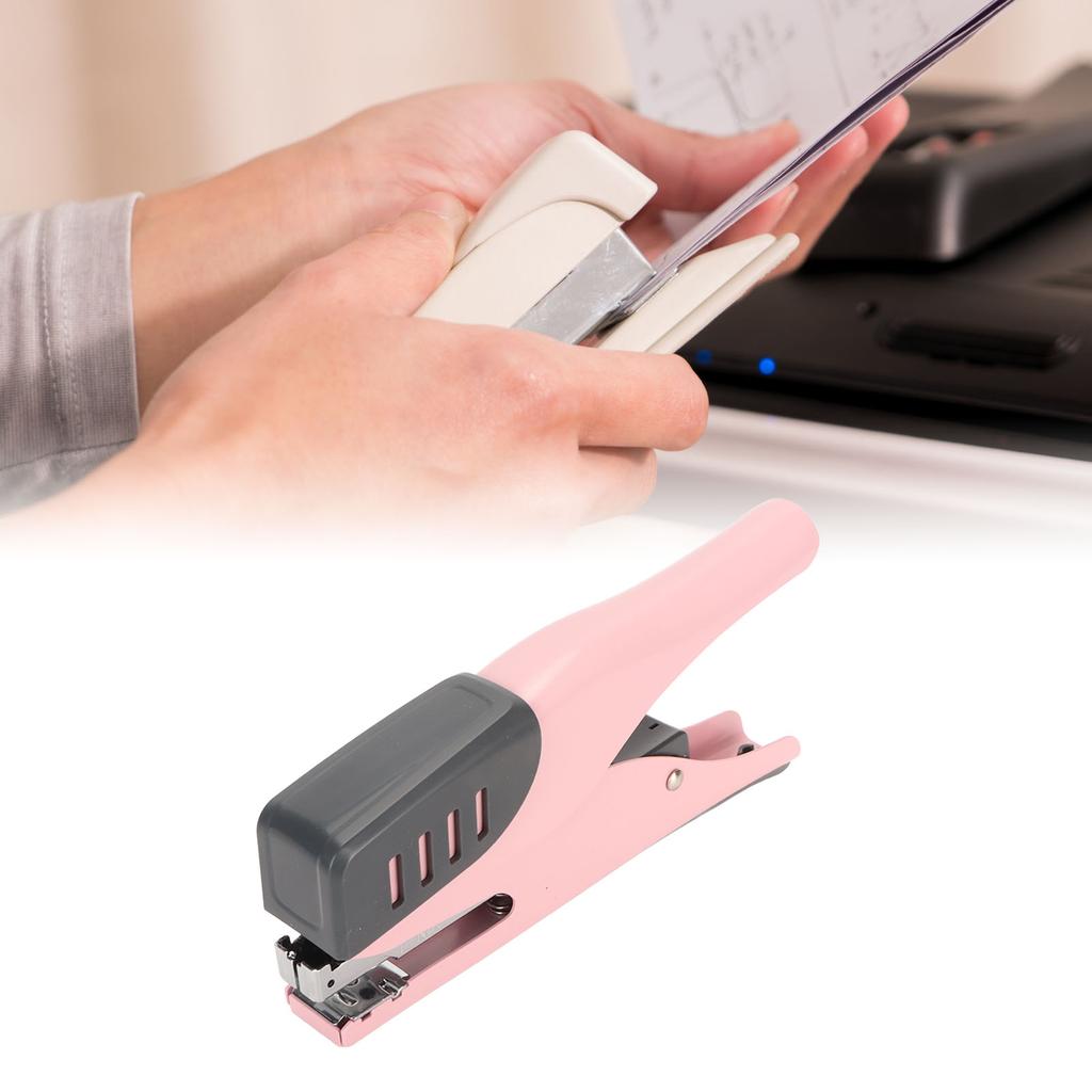 Stapler Ergonomic 20 Sheet Capacity Effortless Desktop Stapler Metal Stapler with Skid Resistance Pad for Student