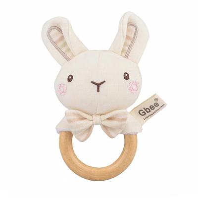 Shinse Rattle Plush Baby Toy Rattle Cute Cloth Toy 3 Months and Up Organic Cotton Popular Baby Gift Educational Toy Newborn Children Baby 0 1 2 3