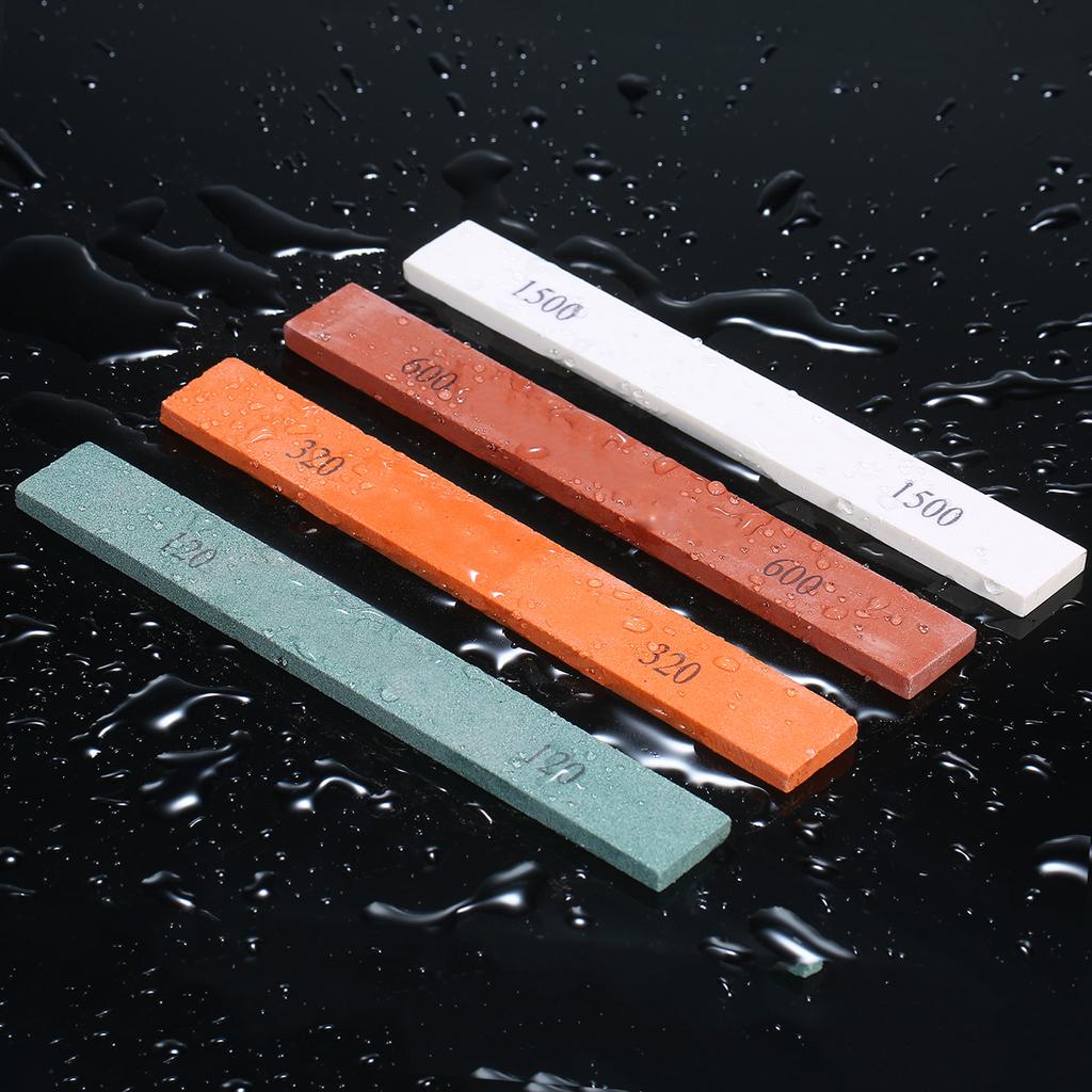 Sharpener Set Fixed-angle Knife Sharpener Knife Sharpening Kit Knife Slicker   Sharpener Abrasive Holding System with 4 Sharpening Stones