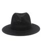 Yunibeosyeolkemiseuteuli Swing Basic Black Simple Fedora Summer Fedora