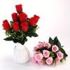 Simulated Rose Flowers Bouquet Exquisite Artificial Plants Home Decor Fake Flowers  Bedroom