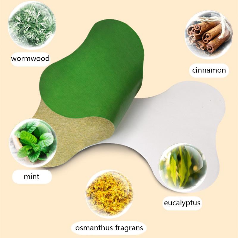 Aufkleber für die Lendenwirbelsäule, Wermut, medizinisches Pflaster, Rückenschmerzen, Knochenschmerzen, Linderung, selbsterhitzendes Pflaster