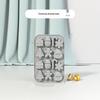 Christmas Silicone Chocolate Molds Candy Baking Moulds Handmade Snowflake Snowman Xmas Tree Gingerbread Man Santa Claus Mold