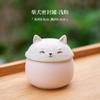 Creative Cute Shiba Inu Tea Canister Moisture-proof Ceramic Sealed Storage Canister Mini Portable Travel Tea Canisters