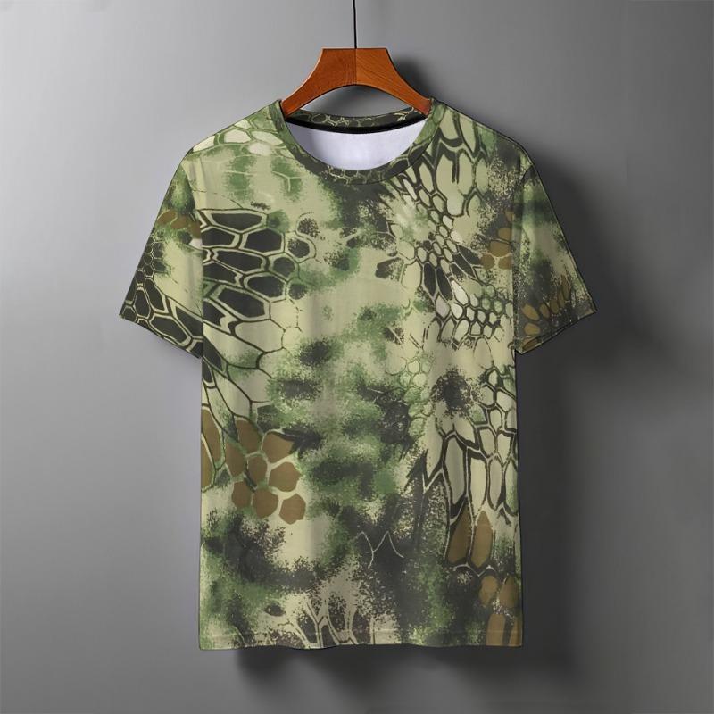 Trendy Men's 3D Cartoon T-shirt Tattoo Bad Girl Print 3D HD Pattern Loose and Comfortable Summer Short sleeved Top