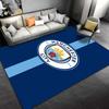 Manchester City Logo Area Rug for Fans Suitable for Use As an Anti-slip Game Mat for Living Room and Bedroom Sofas