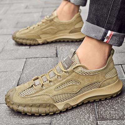 Marca de Lujo Zapatos Planos para Hombre Zapatos de Playa Transpirables para Exterior Zapatos Ligeros de Secado Rápido Zapatillas Deportivas para Camping Zapatos de Verano