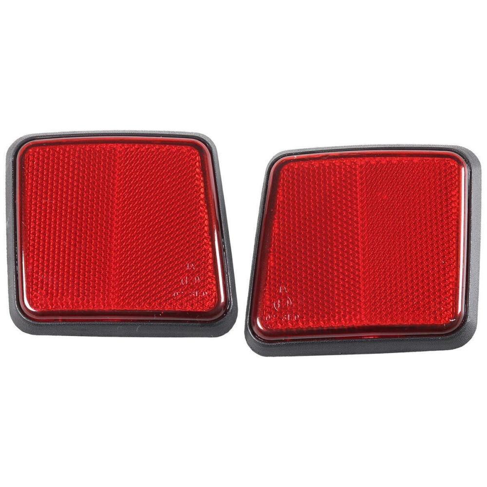 

2Pcs Left+Right Side Rear Bumper Reflector For Ford Escape 2005-2007