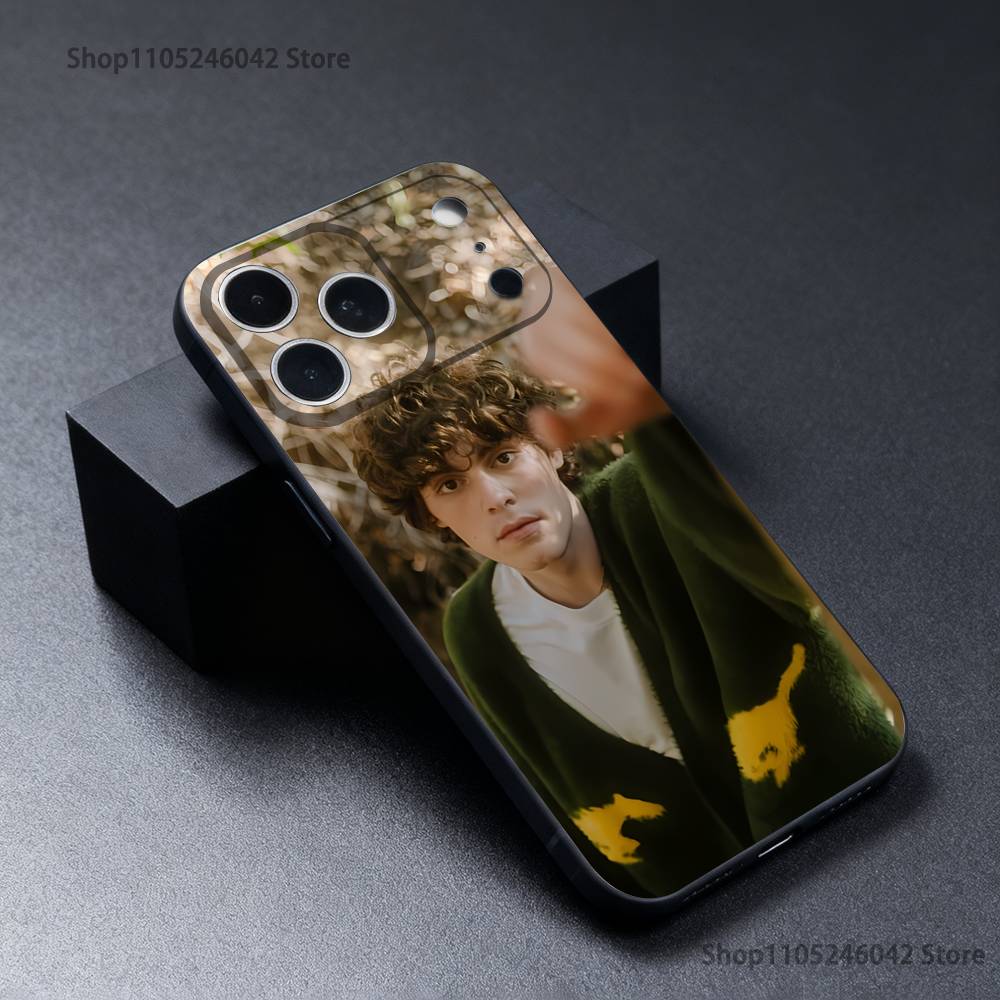 J-Jack Champion Black Soft Cover Phone Case For iPhone 17,16,15,14,13,12,11,Pro,XS,Max,XR,Plus,E,SE4,Mini