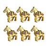 Medieval Military Building Blocks Cavalry Army Horse Animal Elephant Camel Wolf Crocodile Brick Toy Accessories S003