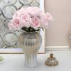 Ceramic Ginger Jar Golden Stripes Decorative General Jar Vase Porcelain Storage Tank with Lid Handicraft Home Decoration Vases