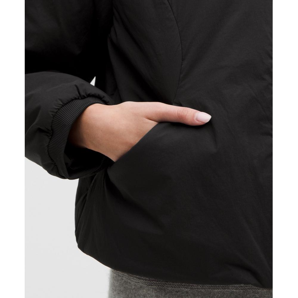 Lululemon Water Resistant Insulated Hooded Jacket Black
