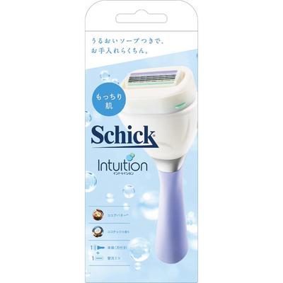 Sic Japonsko Cic. Intuition Slim držák s čepelí + 1 náhradní čepel Dámský držák Dámské břitvy Při výměně čepele dávejte pozor, abyste se nezranili