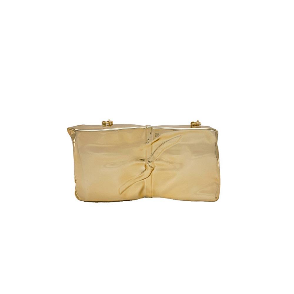 Exquisite Small Fragrant Style Acrylic Bow Women's Dinner Bag 25 New Daily Commuting Shoulder Messenger Bag