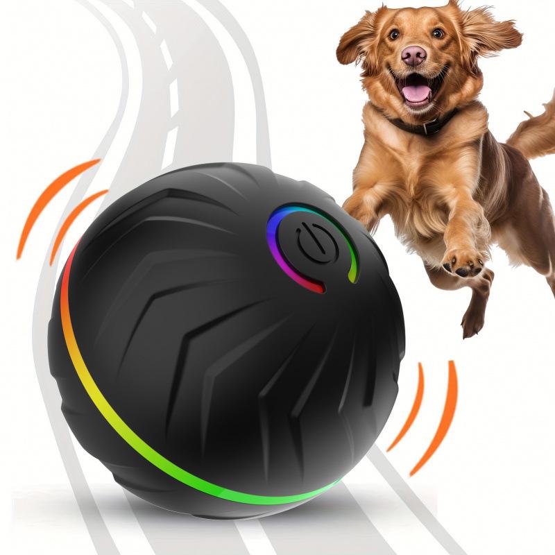 Cross-Border E-TPU Dog Toy Ball with Random Bouncing & Rotating Functions