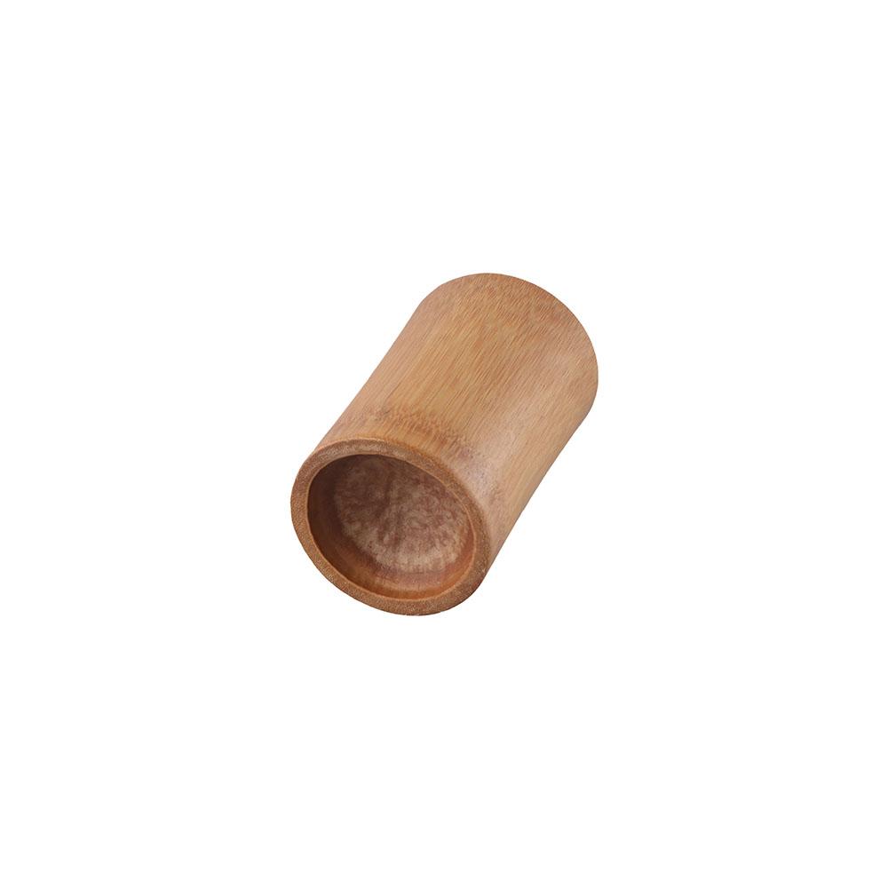 With Drainage Makeup Wood Bamboo Storage Cup For Home Bathroom Toothbrush Holder Toothbrush Cup