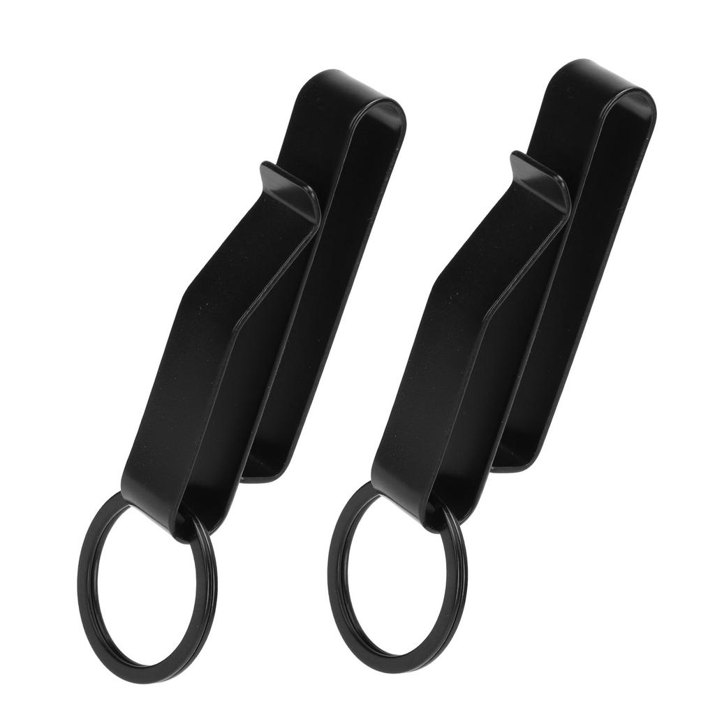 Belt Key Holder Stainless Steel Compact Quick Release Belt Key Clip with Key   for   Law Enforcement