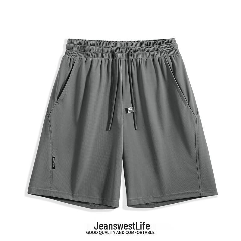 JEANSWEST LIFE Men s Ice Silk Quick-Dry Casual Shorts 3XL