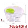 Manual Meat Grinder & Vegetable Chopper - Hand Crank for Dumpling Filling, Mincing, and Chopping - Free Shipping