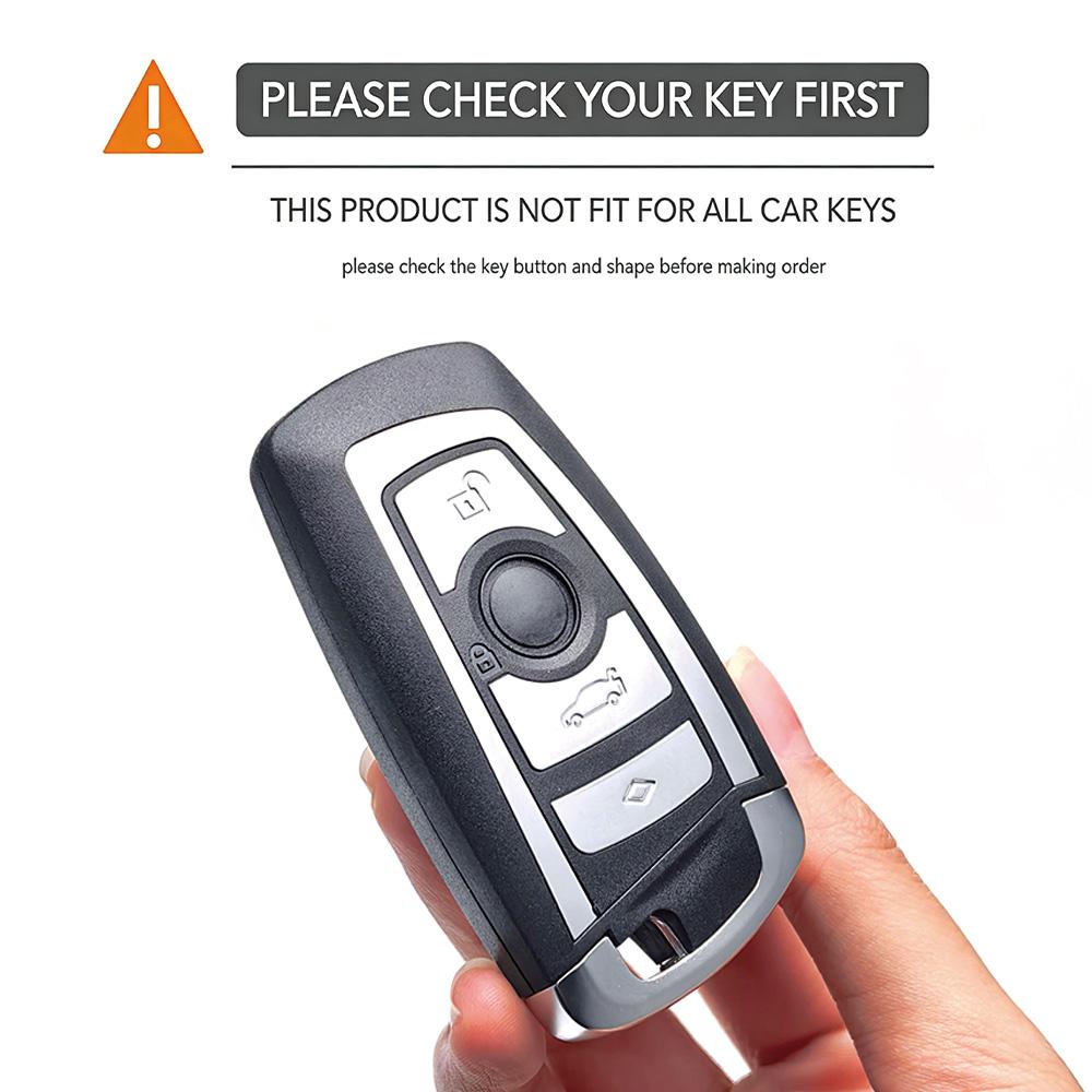 Zinc Alloy Leather For Bmw F30 F31 F32 F34 F20 F21 F07 F10 1 3 5 7 Series M3 M4 X1 X3 G01 X4 G02 X5 F15 F16 Car Key Case Cover
