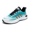 Men's Shoes Spring and Autumn New Mesh Shoes Lace-up Thick Sole Running Shoes Men's Fashion Trendy Sports Shoes