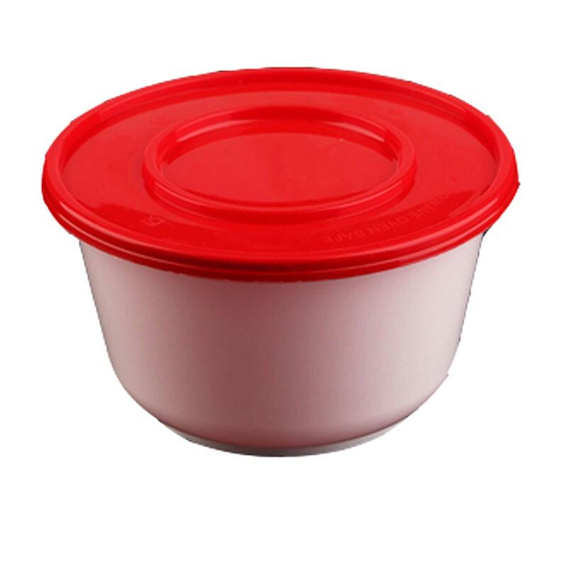 

Disposable Round Plastic Food Container with Lid