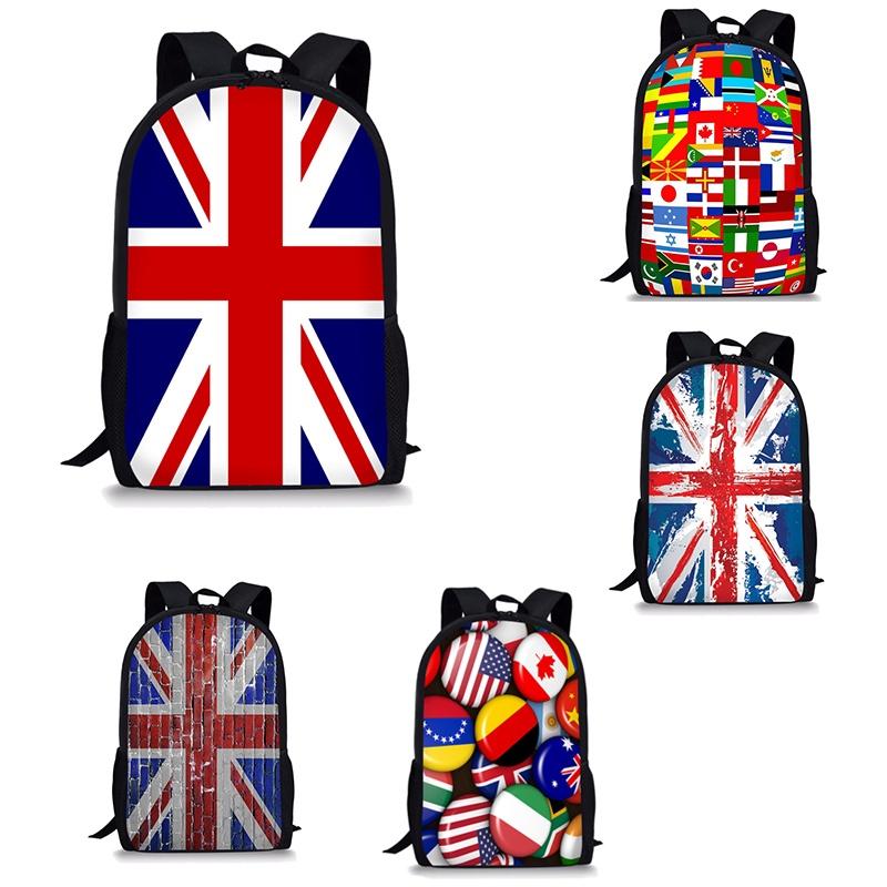 National Flag School Bags Durable And Fashionable Backpack For Students
