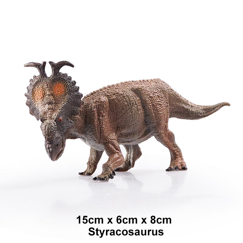Simulation Jurassic Dinosaur Actionfiguren Dino Park Carnotaurus Ankylosaurus Tyrannosaurus Rex Modell Dekoration Spielzeug Kinder Geschenk