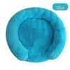 Long Plush Round Pet Bed