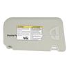 Gray Left Sun Visor for 2014-2020 Nissan Rogue X-Trail 96401-4BA1D