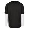 Urban Classics Mens Double Layer Oversized Long-Sleeved T-Shirt