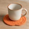 6 Piece Cartoon Drink Cup Mat Hand-woven Coffee Mug Mat Practical Heat Insulated Mat  Farmhouse